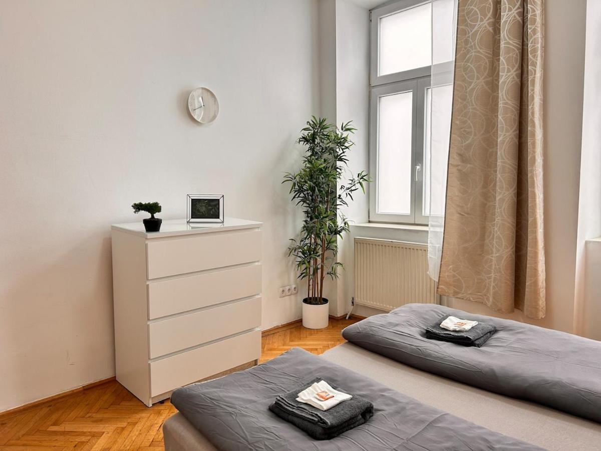 Spacious Central 4-Room Suite For 6 - Near Subway 维也纳 外观 照片